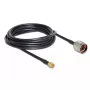 Cavo coassiale DeLOCK 89465 RG-58 5 m connettore maschio N connettore maschio SMA nero
