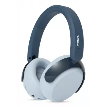Philips serie 5000 TAK5500RT headset con filo e senza fili fascia per la testa chiamate/musica Bluetooth blu, verde