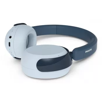 Philips serie 5000 TAK5500RT headset con filo e senza fili fascia per la testa chiamate/musica Bluetooth blu, verde