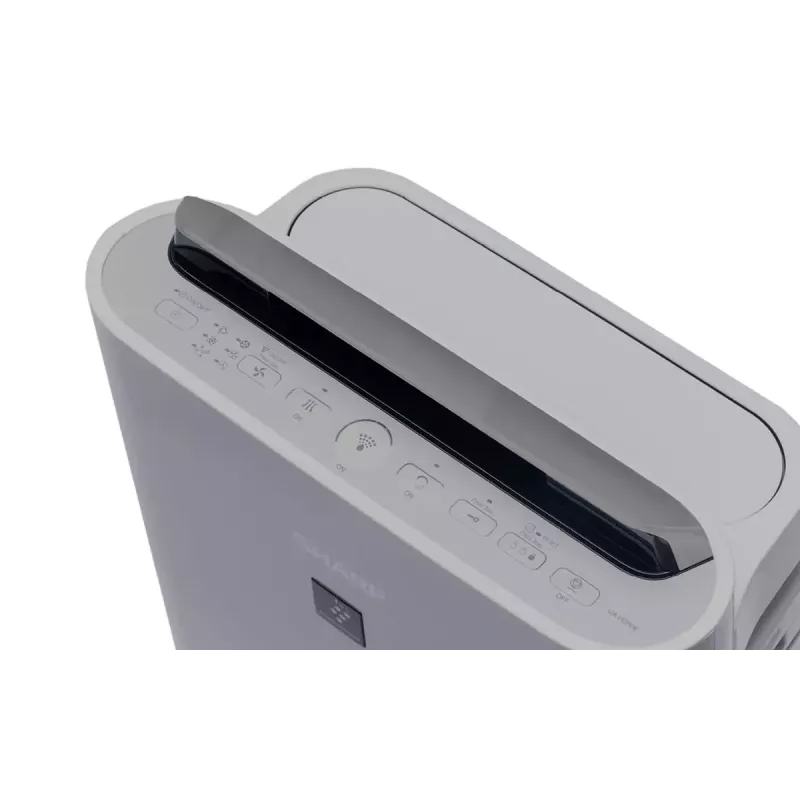 Purificatore d'aria Sharp UA-HD50E-L — copertura 38 m², 306 m³/h, 55 dB, 54 W, grigio, 7,9 kg