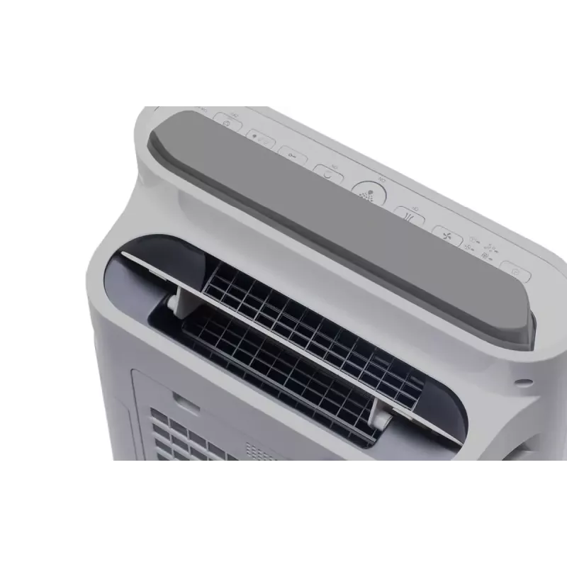 Purificatore d'aria Sharp UA-HD50E-L — copertura 38 m², 306 m³/h, 55 dB, 54 W, grigio, 7,9 kg