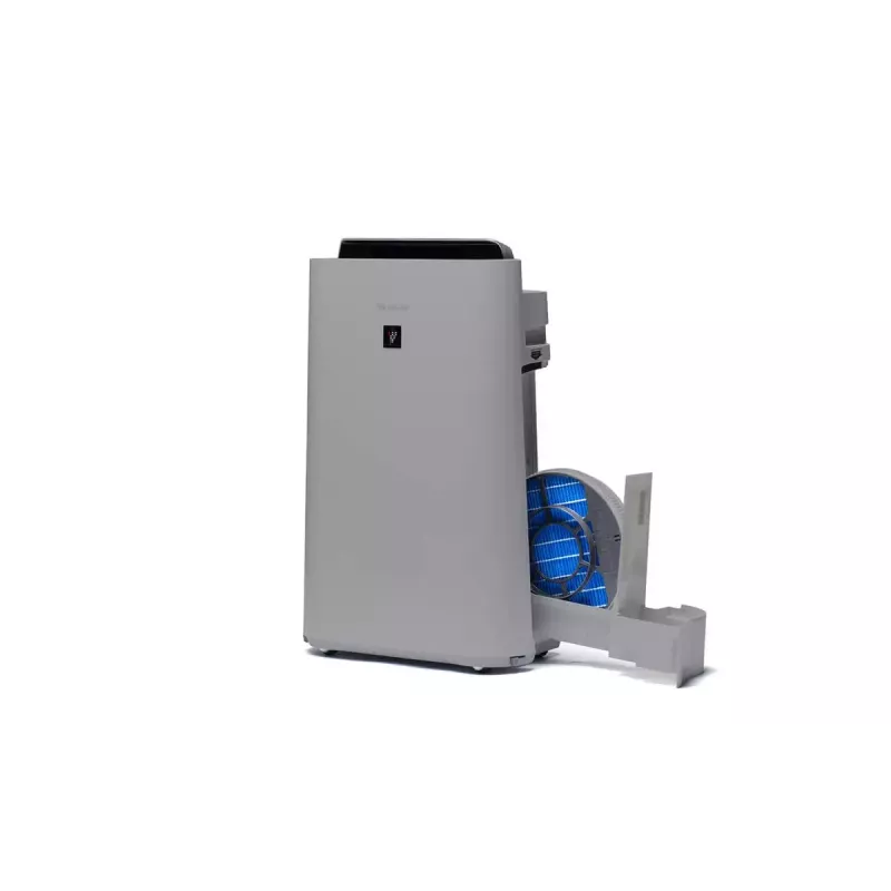 Purificatore d'aria Sharp UA-HD50E-L — copertura 38 m², 306 m³/h, 55 dB, 54 W, grigio, 7,9 kg