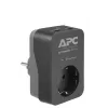 APC PME1WU2B-GR protezione da sovratensione nero, grigio 1 uscita AC 230 V