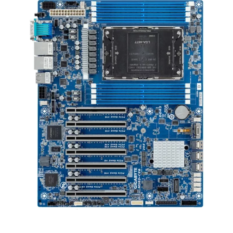 GIGABYTE MS03-CE0 scheda madre Intel C741 LGA 4677 (Socket E) ATX