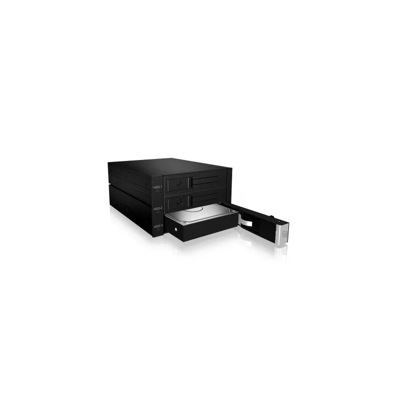 ICY BOX ICY BOX IB-563SSK - case per unità di memoria con ventola - 3.5 (8.9 cm)
