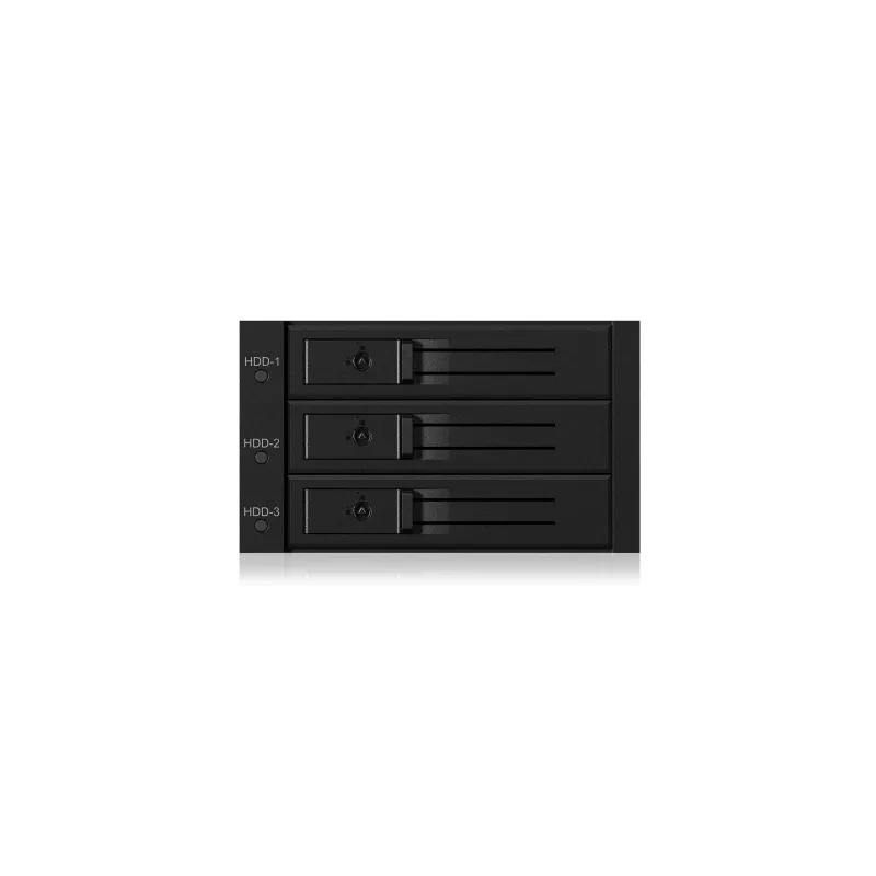 ICY BOX ICY BOX IB-563SSK - case per unità di memoria con ventola - 3.5 (8.9 cm)