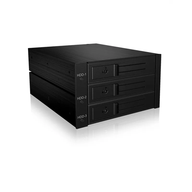 ICY BOX ICY BOX IB-563SSK - case per unità di memoria con ventola - 3.5 (8.9 cm)