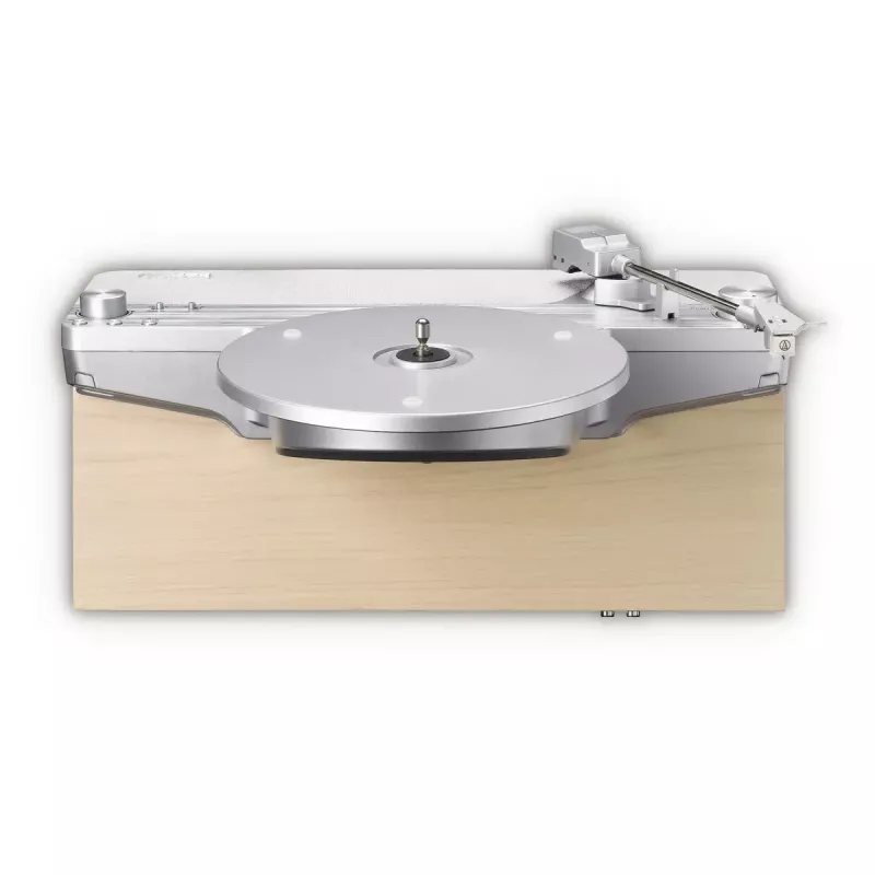 Giradischi a trasmissione a cinghia Lenco LSA-071SI, completamente automatico, grigio, Bluetooth, 3,5 mm, 10 W