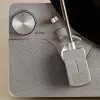 Giradischi a trasmissione a cinghia Lenco LSA-071SI, completamente automatico, grigio, Bluetooth, 3,5 mm, 10 W