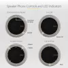 StarTech.com docking station speakerphone USB-C, mini speaker da conferenza portatile e audio dock, USB-C a VGA/HDMI 4K, hub 2x USB-A, microfono/speaker, speakerphone Teams/Zoom/Softphone