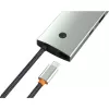 Techly IUSB32C-HUB6HPDI hub interfacce USB 3.2 Gen 1 (3.1 Gen 1) Type-C 5000 Mbit/s alluminio