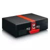 Giradischi audio a trasmissione a cinghia Lenco TT-110 nero rosso semiautomatico