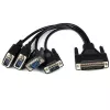 StarTech.com scheda combo seriale PCI Express PCIe a 4 porte - 2 x RS232 2 x RS422 / RS485
