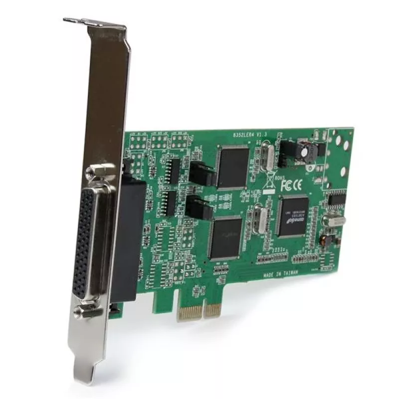 StarTech.com scheda combo seriale PCI Express PCIe a 4 porte - 2 x RS232 2 x RS422 / RS485