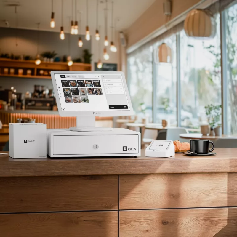 Stampante mobile SumUp Receipt Printer – wireless, velocità di stampa 300 mm/s