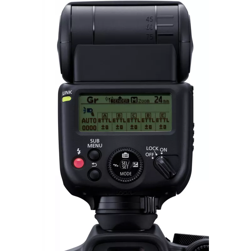 Flash per videocamera Canon Speedlite EL-10 nero batteria AA 287 g
