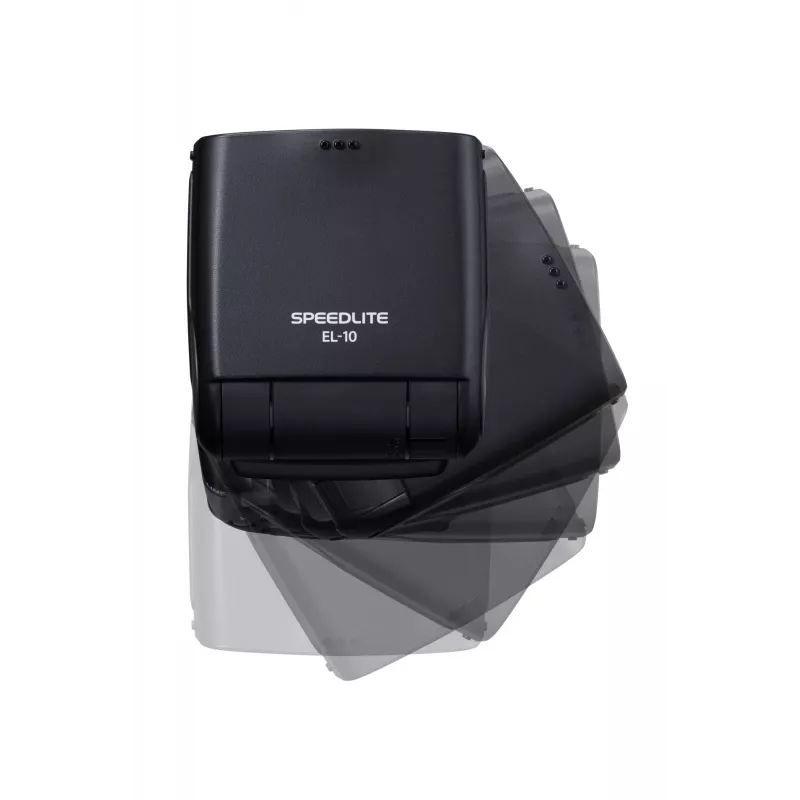 Flash per videocamera Canon Speedlite EL-10 nero batteria AA 287 g