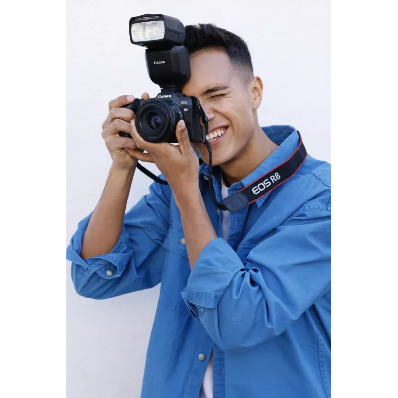 Flash per videocamera Canon Speedlite EL-10 nero batteria AA 287 g