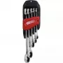 KS Tools DUO GEARplus 503.5205 set di chiavi poligonali a cricchetto, 5 pz.