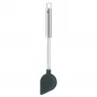 WMF 1873056030 cucchiaio da cucina silicone, acciaio inox nero, acciaio inox 1 pezzo