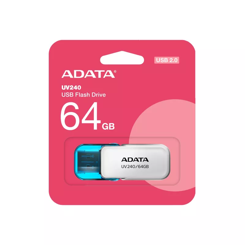 Chiavetta USB ADATA UV240 64 GB USB Type-A 2.0 blu, bianco