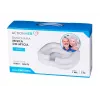 Bacinella gonfiabile per lavaggio ActionMed PM100AM — vaschetta rettangolare per igiene e riabilitazione con pompa, bianco