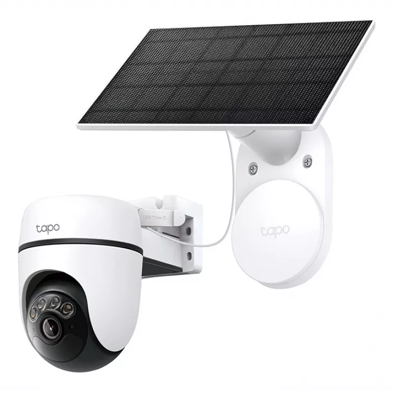 TP-Link Tapo kit telecamera di sicurezza pan/tilt alimentata a energia solare