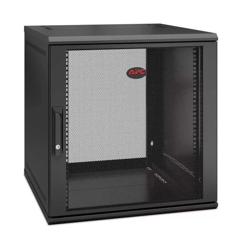 APC NetShelter WX AR112SH6 - armadio patch 12U, 19 pollici, montaggio a parete, premontato, profondità 600 mm