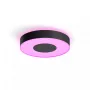 Lampada da soffitto smart Philips Hue Infuse nera Bluetooth LED, Ø 381 mm, H 86 mm
