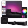 Philips Hue Play light bars kit di avvio – 2 Play light bars + Hue Bridge Pro, Bluetooth, nero, connettore Type-C