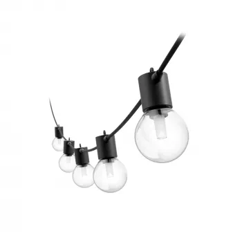Philips Hue White and Colour Ambience Hue Festavia Globe catena luminosa per esterno, 21 m prolunga