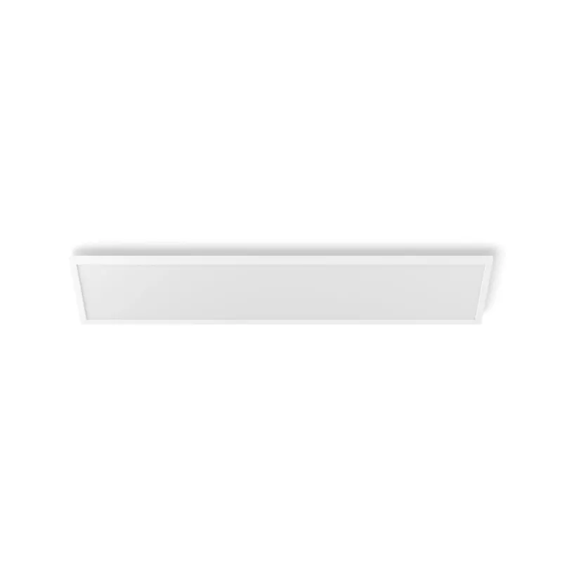 Philips Surimu pannello rettangolare lampada da soffitto smart, Bluetooth/Zigbee, 1200×300×48 mm, 220–240 V, bianco