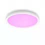 Philips Surimu Round Panel, lampada da soffitto smart, Bluetooth/Zigbee, bianco, alluminio, Multi, 2000 K