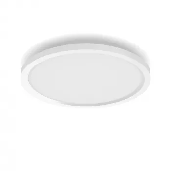 Philips Surimu Round Panel, lampada da soffitto smart, Bluetooth/Zigbee, bianco, alluminio, Multi, 2000 K