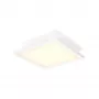 Philips Aurelle Square Panel Light, lampada da soffitto intelligente, Bluetooth/Zigbee, bianco, LED, alluminio, variabile