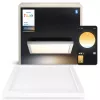 Philips Aurelle Square Panel Light, lampada da soffitto intelligente, Bluetooth/Zigbee, bianco, LED, alluminio, variabile