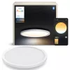 Philips Aurelle Hue lampada pannello rotonda, lampada da soffitto intelligente, Bluetooth/Zigbee, bianco, LED, alluminio, variabile