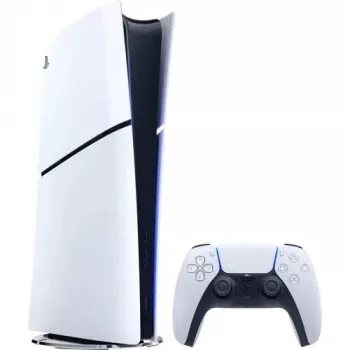 Sony Playstation 5 slim Digital Edition 825 GB Wi-Fi nero, bianco