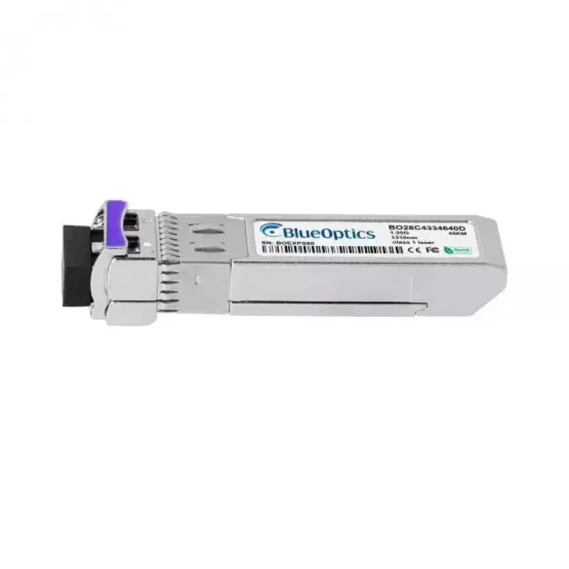 Modulo ricetrasmettitore di rete BlueOptics 02310XQV-BO — SFP in fibra ottica, 1250 Mbit/s, cSFP, argento