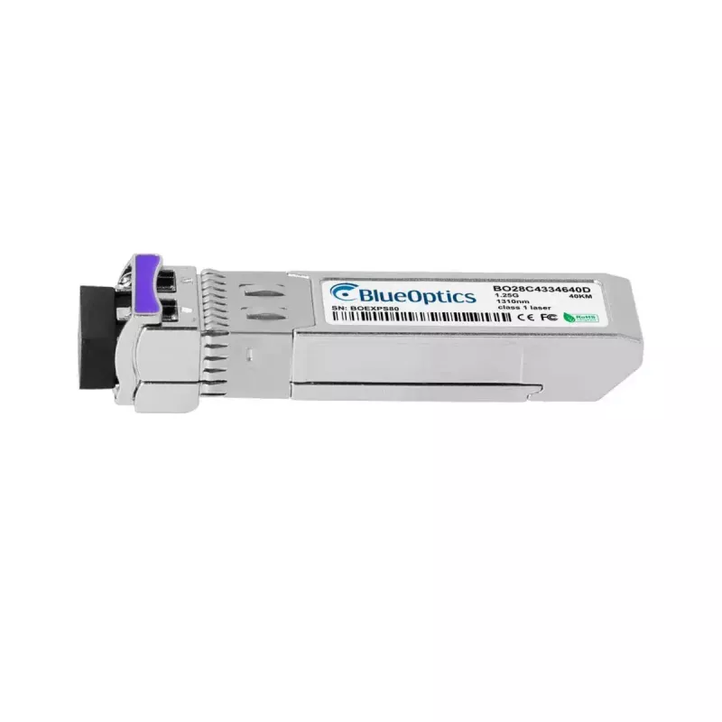 Ricetrasmettitore in fibra ottica SFP BlueOptics 3HE08314BA-BO, interfaccia cSFP, 1250 Mbit/s, argento