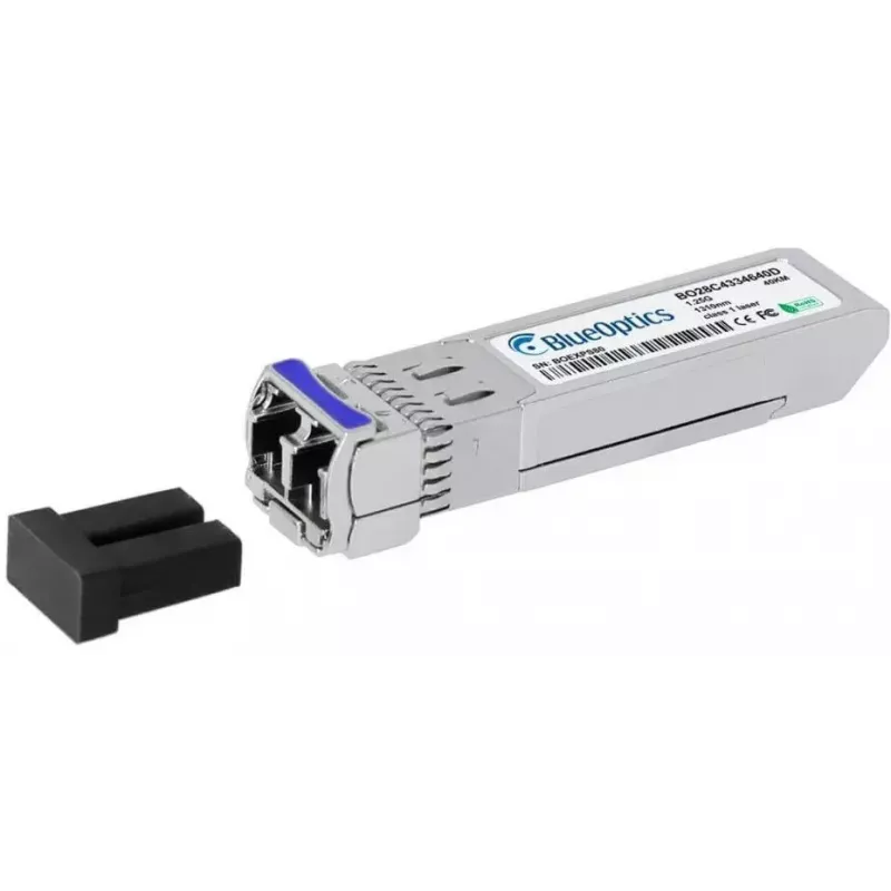 Ricetrasmettitore SFP in fibra ottica BlueOptics AT-SPBD40DUAL-14-BO, interfaccia cSFP, connettore maschio LC, alluminio