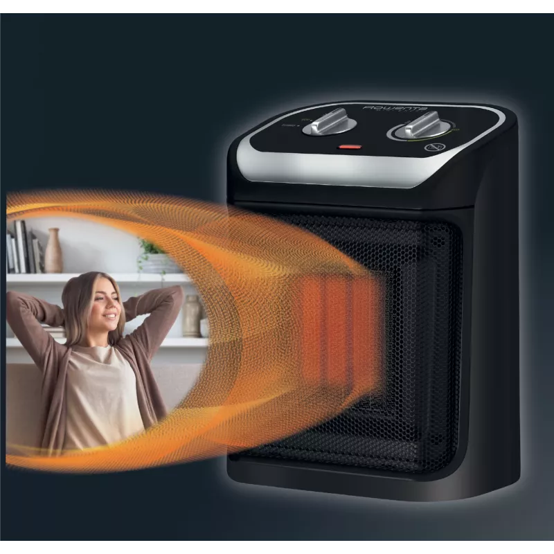 Rowenta Mini Excel SO9261 Indoor nero 1800 W termoventilatore elettrico