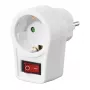 Hama 00223212 adattatore spina di rete tipo F bianco