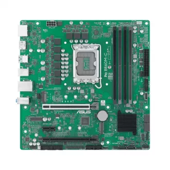 Scheda madre ASUS PRO B860M-C-CSM — Intel B860, LGA 1851 (Socket V1), Micro ATX, 4× DIMM DDR5, 256 GB max