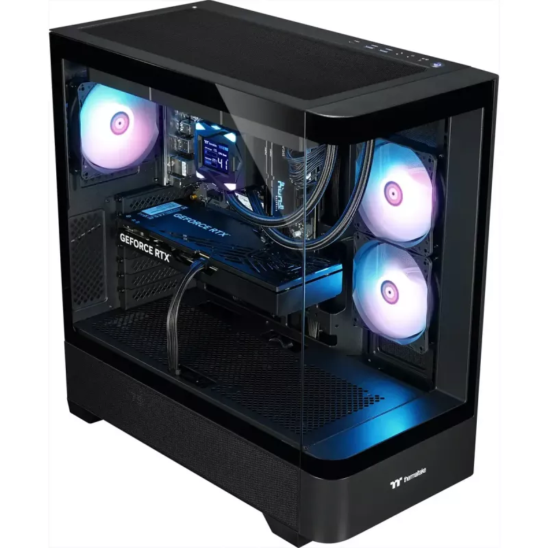 PC desktop gaming THERMALTAKE FTW V290a 5070 nero/trasparente, Windows 11 Pro