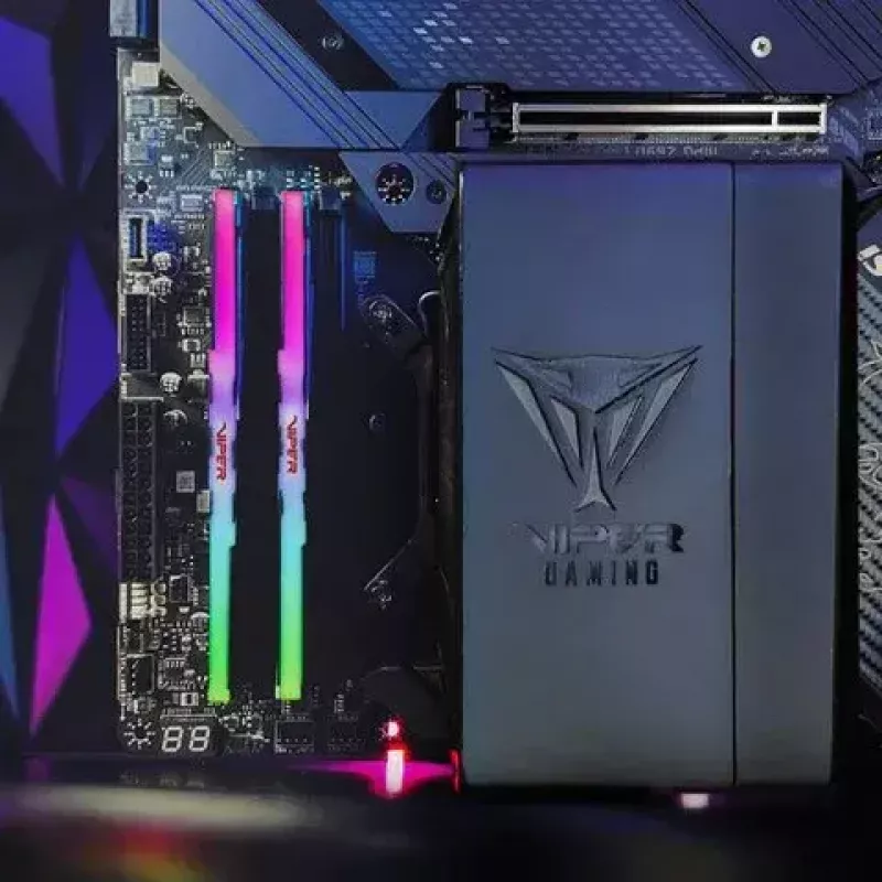 32 GB Patriot DIMM 6800 (2x 16 GB) Dual-Kit (nero, PVVR532G680C34K, Viper Venom RGB, INTEL XMP)
