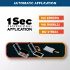 Cellularline Fortified Xtreme Glass - iPhone 16 vetro temperato ultraresistente con bordi rinforzati, facile da applicare ed estremamente resistente