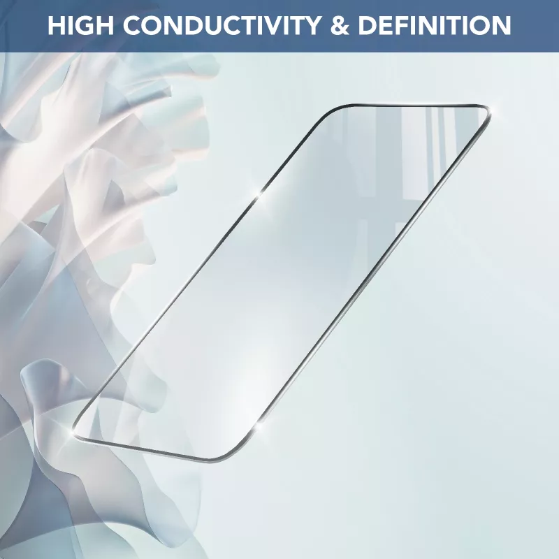 Cellularline Fortified Xtreme Glass - iPhone 16 vetro temperato ultraresistente con bordi rinforzati, facile da applicare ed estremamente resistente