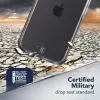Cellularline Tetra Force Strong Guard – custodia protettiva ultra elastica e antiurto per iPhone 16e con tecnologia antibatterica Microban® integrata