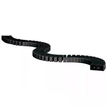Organizzatore cavi Bachmann Desk Kabel Eater nero, 1 m di lunghezza, 1 pz.
